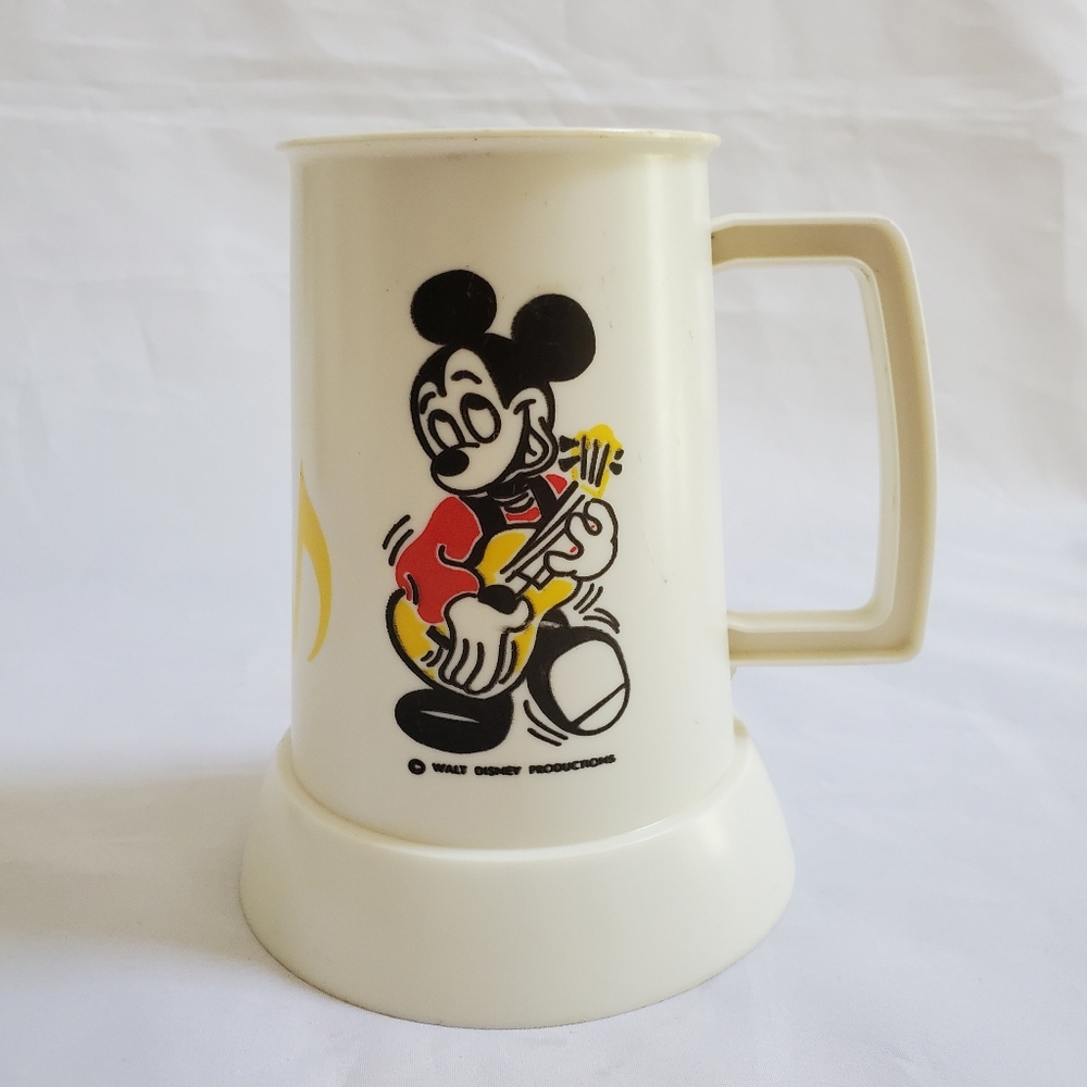 Vintage Disney Donald Duck Mickey Mouse Mug